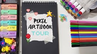 Artbook tour Cute pixel art ideas to try when you are bored