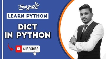 Python Dictionary Full Tutorial in Hindi | Learn Dict in Python Step by Step | Techstack Academy