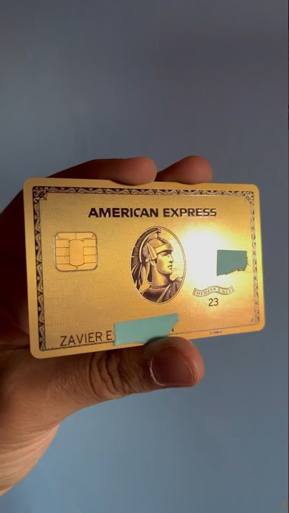 Amex Gold Card | Unboxing 2024