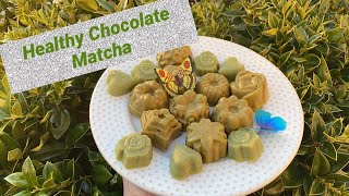 Healthy chocolate Matcha