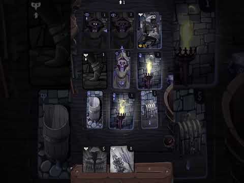 FIRST CASTLE  COMPLETE! Card Thief Gameplay #shorts a #cards #cardgame #gaming #darkfantasy
