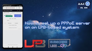 How to set up a PPPoE server on an LPB-based system