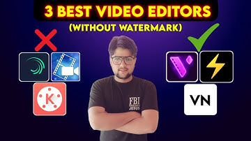 Top 3 Best video editing Apps for Android/Ios | No Watermark | Best Video Editing App,