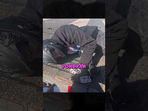 Una motociclista prestó primeros auxilios😨 #bike #bikelover #bikelife