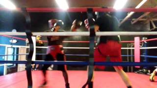 Boxing Sparring Me vs Nelson Perez Round 1