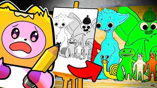 DRAWING ALL GARTEN OF BANBAN JUMPSCARES In ROBLOX DOODLE TRANSFORM?! (EXTREME ROBLOX DRAW CHALLENGE)