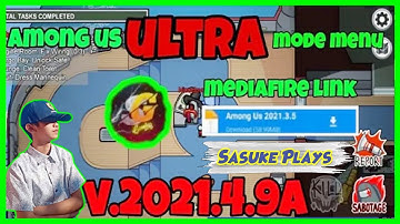 Among Us Mod Menu | BETTER THAN ALL MOD MENU | Kill Cooldown = 1 | Ultra Mod Menu | Sasuke Plays