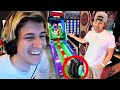 xQc Reacts to Beating 5 Scam Arcade Games with Science | Mark Rober