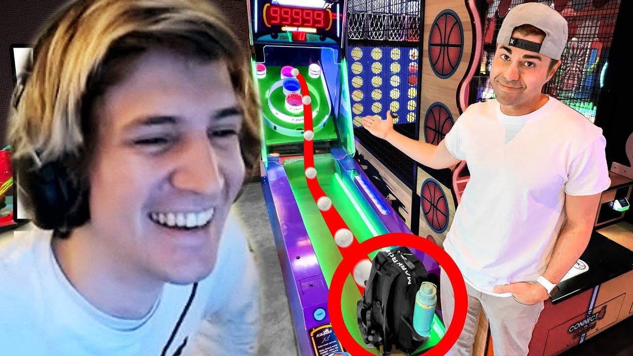 xQc Reacts to Beating 5 Scam Arcade Games with Science Mark Rober