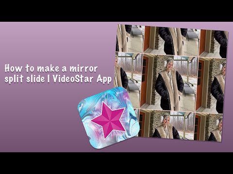 How to edit a grid split slide | VideoStar App