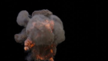 Blender Cycles Render : Explosion Realistic Fire and Smoke - Tutorial Coming soon