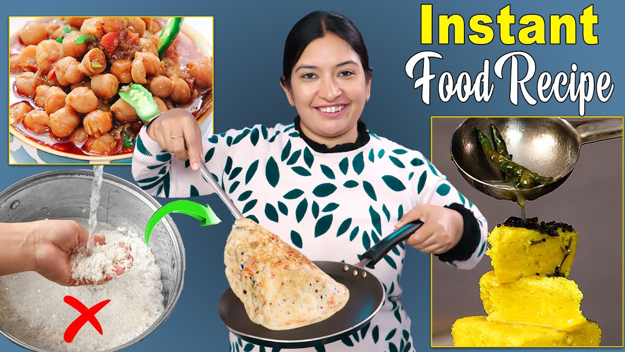 3 Easy Instant Food Hacks and Recipes | CookWithNisha | Cook With Nisha