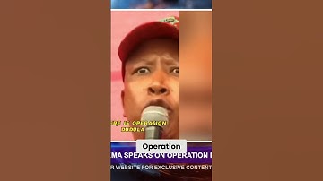 Malema DESTROYS Operation Dudula: Critical Questions Answered #shorts