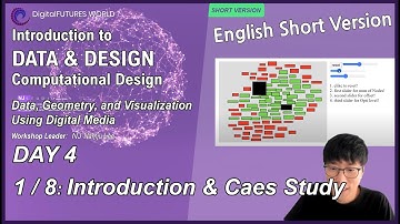 [Eng] 4 DAY - 1/8.  Computational Design: Data, Geometry, and Visualization Using Digital Media