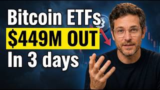 Bitcoin ETF outflows accelerate as investors pull $449M