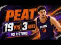 Koa Peat 19 pts 3 asts vs Pistons 2026 Summer League