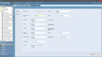 ProContractor Reports