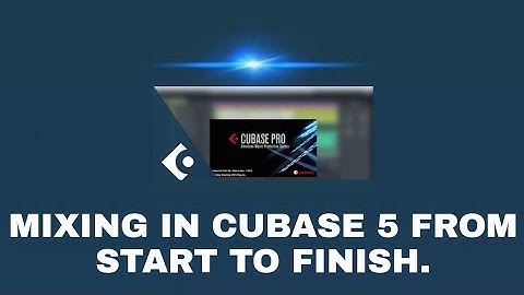 MIXING IN CUBASE 5 FROM START TO FINISH #Cubase5 #MixingVocals