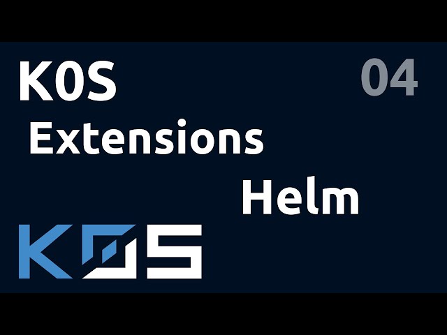Extensions : k0sctl & metalLB - #K0S 04