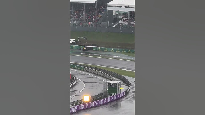 💥😭Así fue el ACCIDENTE de COLAPINTO en la clasificación visto desde la tribuna #f1 #car #viralvideo