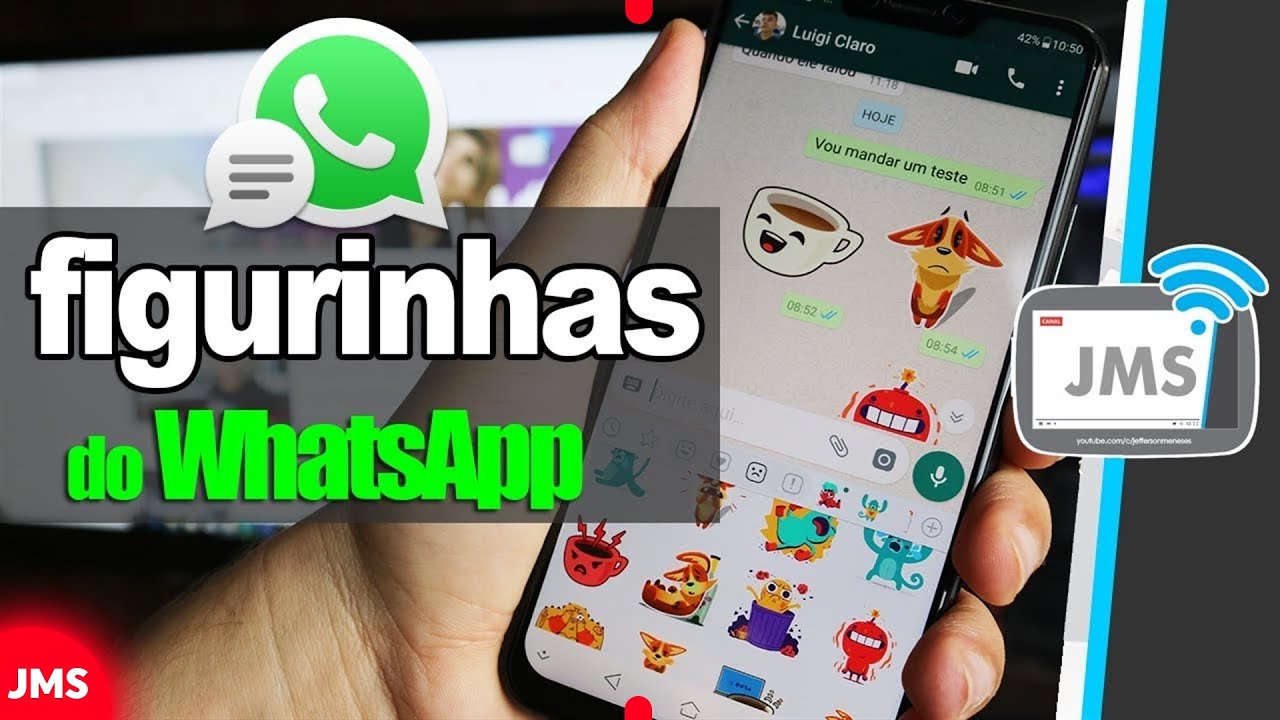 WhatsApp Como ATIVAR e INSTALAR mais Figurinhas e Stickers - YouTube
