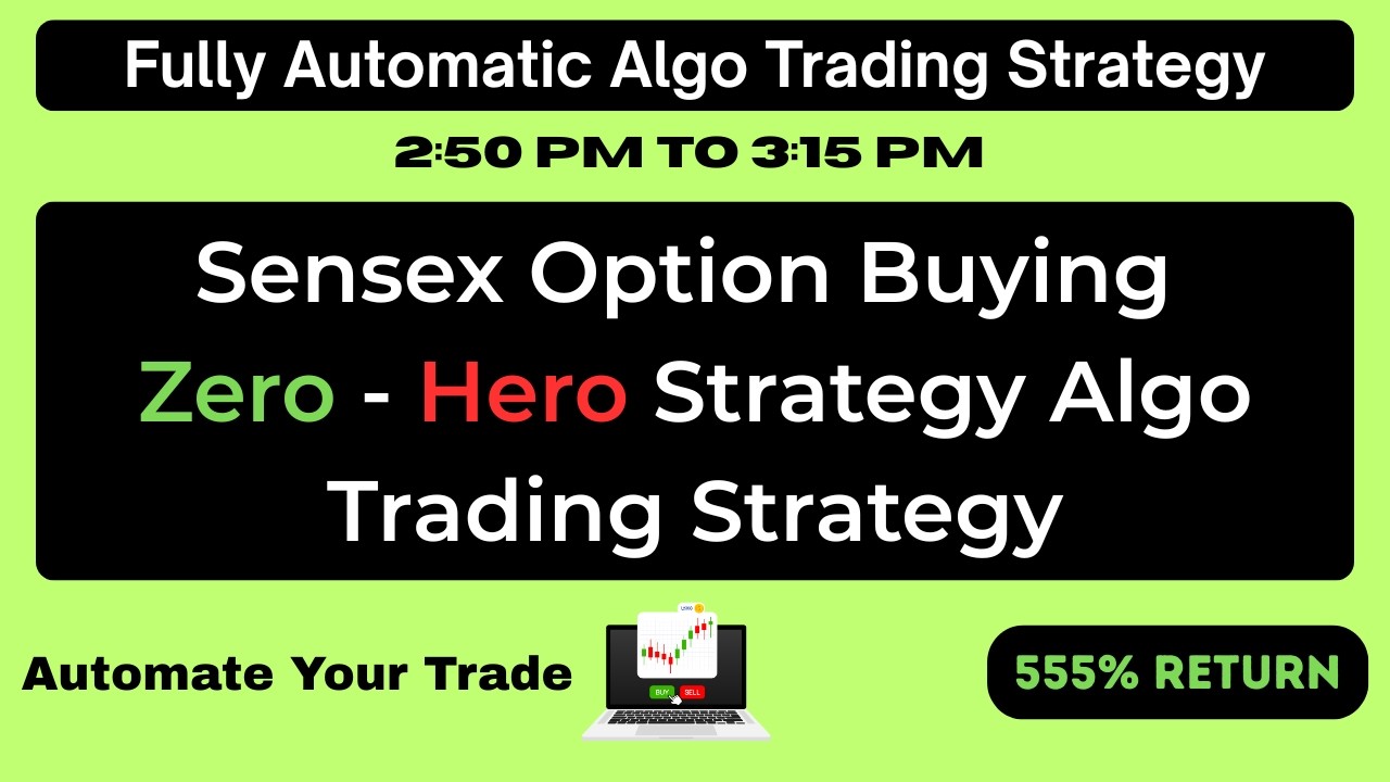 Stop Fighting the Charts: Automating Expiry Day with the Sensex Zero Hero Algo