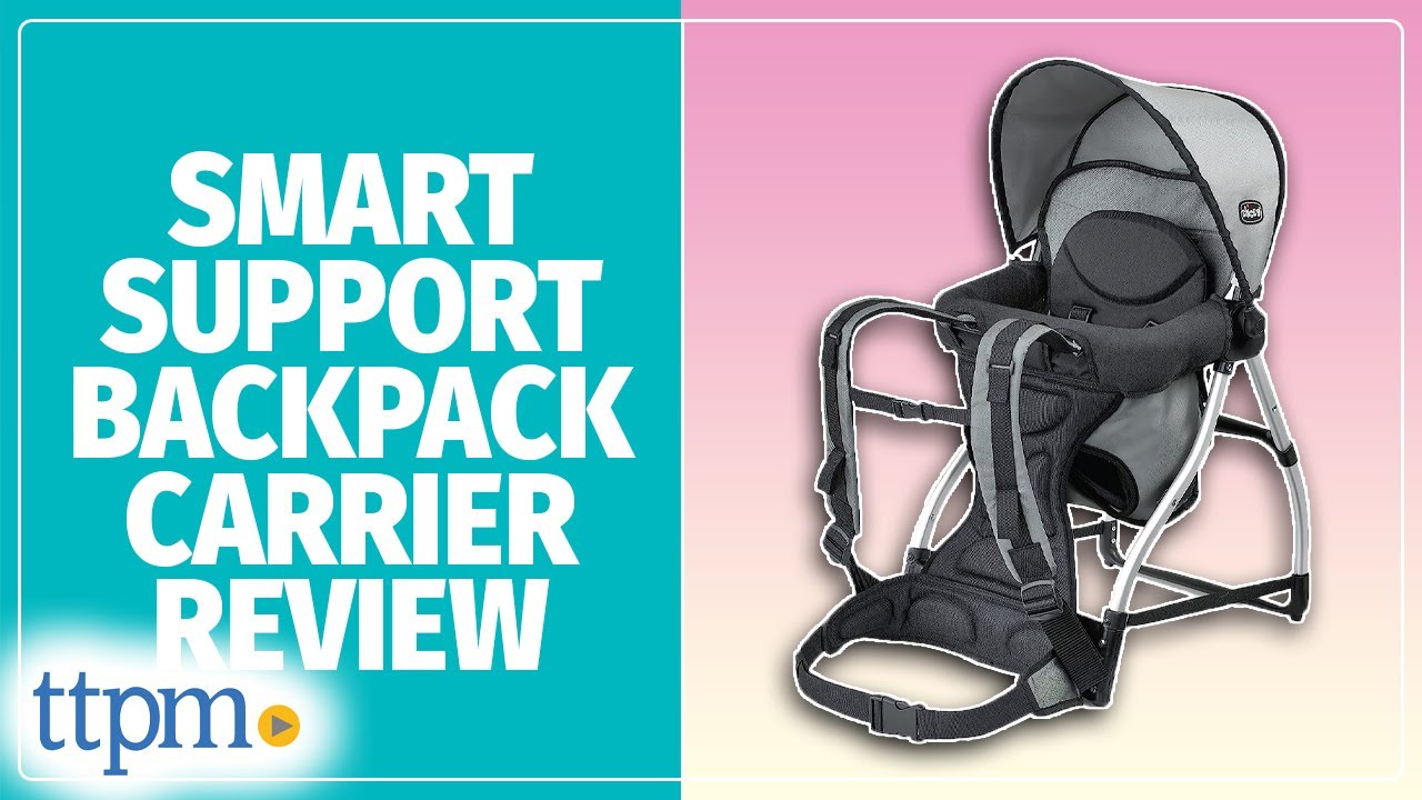 Chicco Smart Support Backpack Carrier Child Baby Toddler Chair Red Black  Hiking