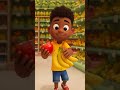 Lamin goes to Grocery 🌍 LAMIN Buddy Nursery Rhymes & Kids Songs 🎶Super-simple toddler version