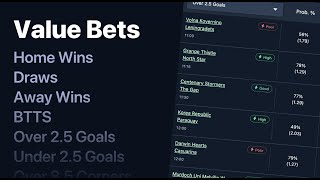 Finding Football Value Bets with OddAlerts.com screenshot 5