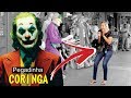 CORINGA - PEGADINHA  ASSUSTANDO PESSOAS