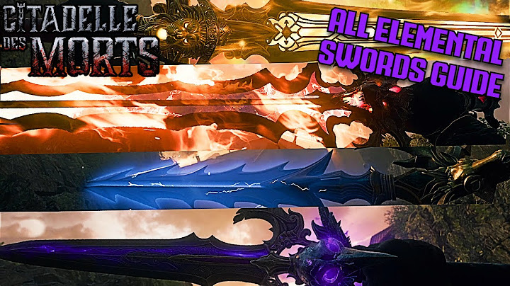 Guide To Get All Four Elemental Swords On Citadelle Des Mort | Bo6 Zombies
