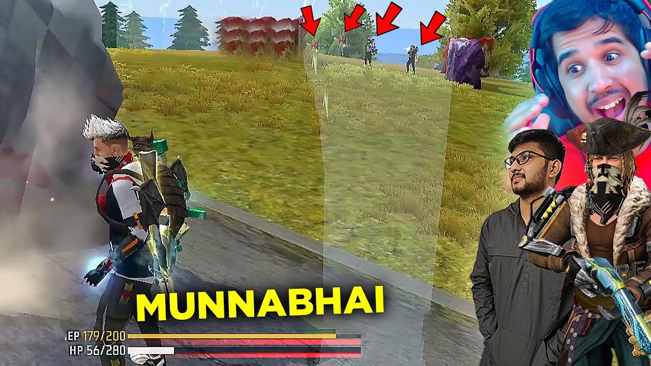 AJJUBHAI FUNNY PLAY WITH @DesiGamers_ AND @Munnabhaigaming - FREE FIRE ...
