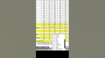 Excel Tips| Dynamic Second Smallest Value Using Aggregate Function #shorts