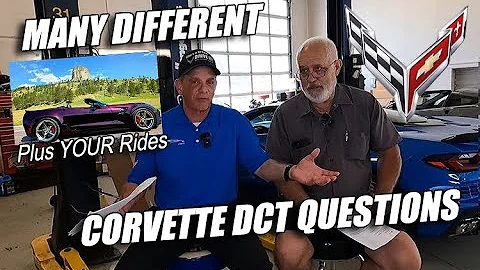 LOTS OF CORVETTE DCT GOOD SERVICE QUESTIONS & YOUR RIDES on TECH TUESDAY