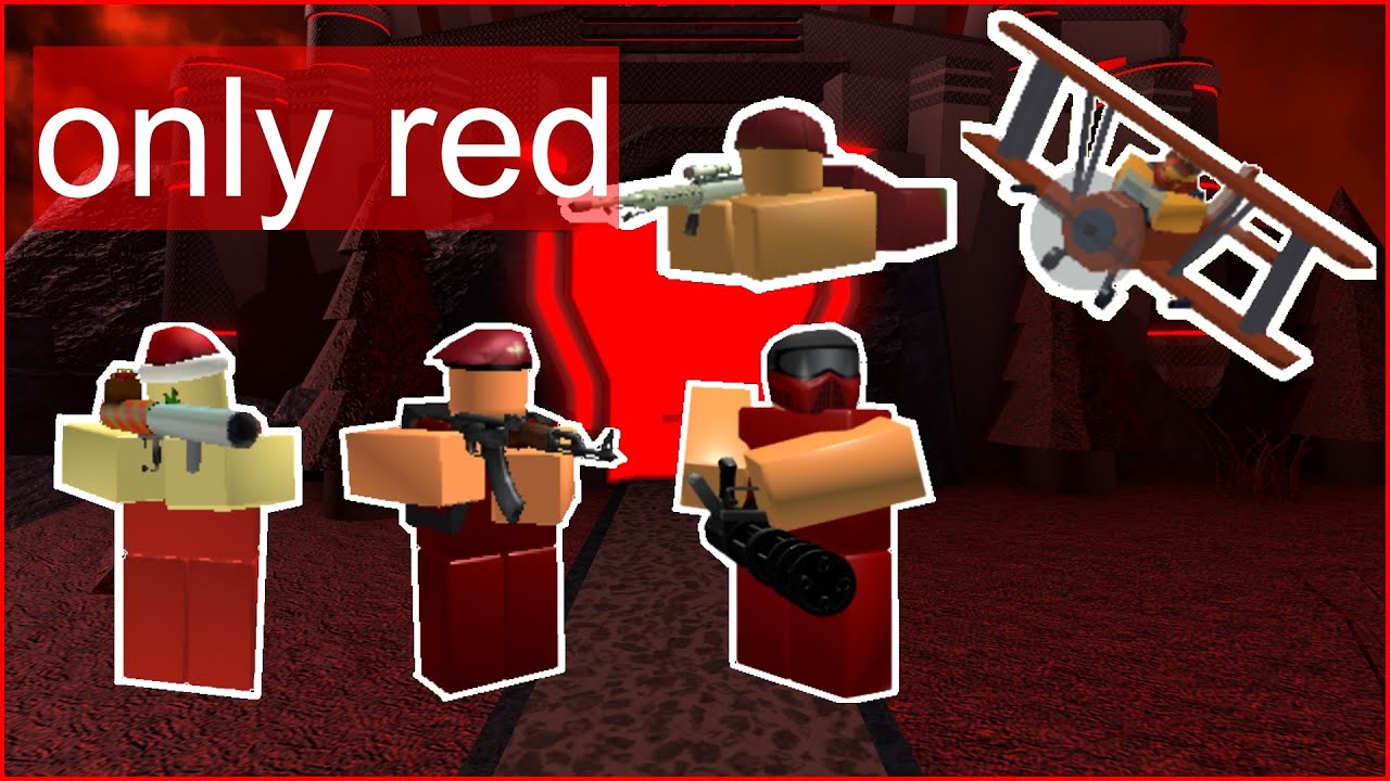 Only Red Towers Tower Battles Roblox YouTube