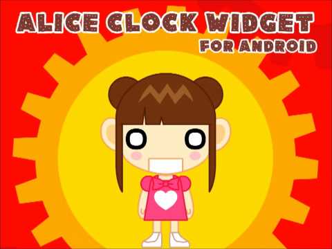 Clock Widget Alice Darmowe