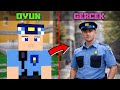 MİNECRAFT PARODİLERİ KARAKTERLERİ GERÇEK YÜZLERİ! 😱 - Minecraft