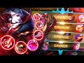 NEW ALUCARD RED BUILD FOR UNLI SAVAGE | MLBB