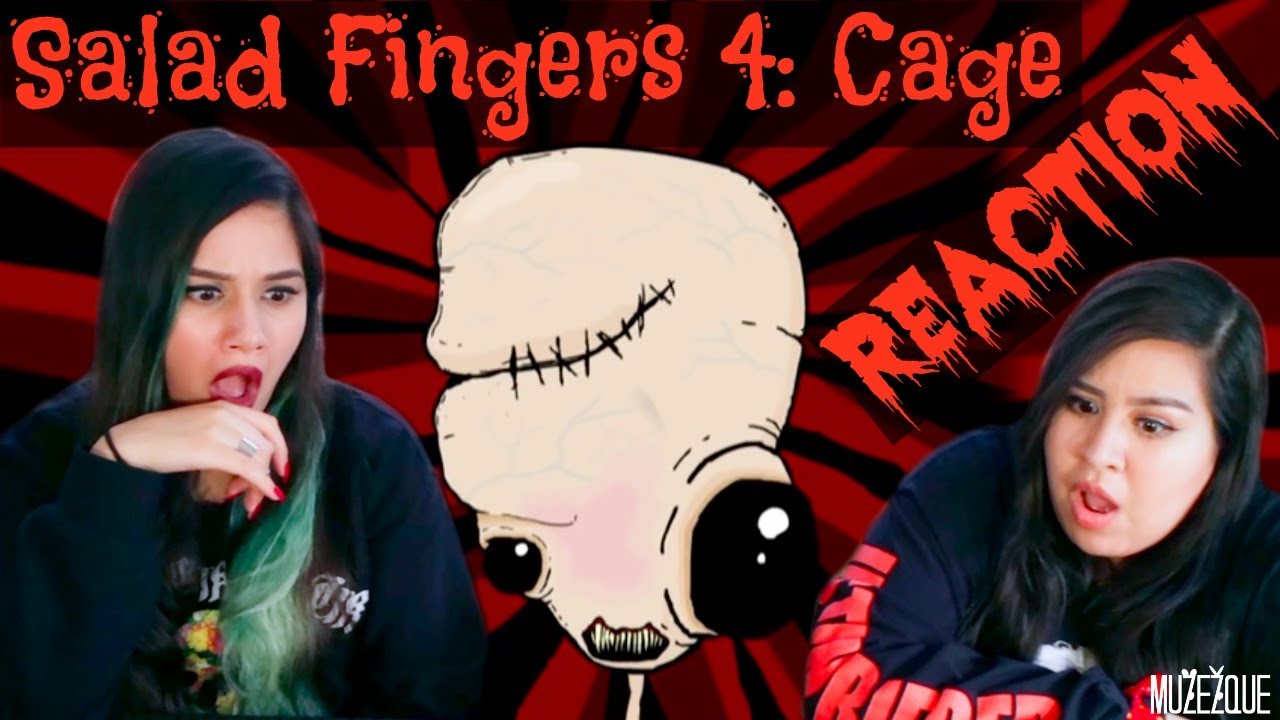 Salad Fingers 4 Cage REACTION YouTube
