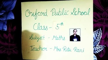 class 5th maths chapter 1 exercise 1B complete