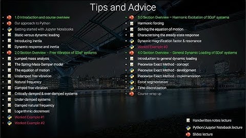 [2/5] Course Overview - Fundamentals of Engineering Structural Dynamics with Python