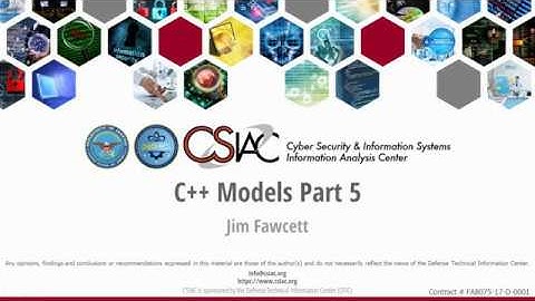 The CSIAC Podcast - C++ Polymorphism - C++ Models Part 5 of 6