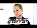 Model Sanne Vloet's #StayHome Nighttime Skincare Routine | Go To Bed With Me | Harper's BAZAAR