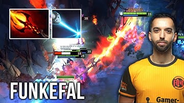 Funkefal Super Fast Hands On His Signature Hero - TOP-1 Tinker Compilation Dota 2