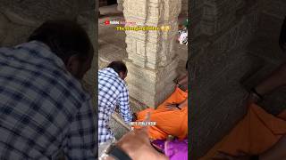 🛕Lepakshi Hanging Pillar Mystery 😳 #travel #lepakshi #hangingpillar #exploreindia #youtubedaily