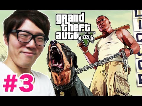 GTA5楽しく実況プレイ！Part3 - チート使って街で遊んでみた！