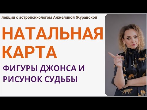 НАТАЛЬНАЯ КАРТА + ФИГУРЫ ДЖОНСА. БЫСТРЫЙ АНАЛИЗ РИСУНКА СУДЬБЫ.
