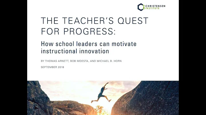 Thomas Arnett interview: How school leaders can mo...
