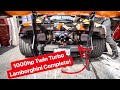 FINISHED REBUILDING MY LAMBORGHINI WITH TWIN TURBOS! *1000 HP*