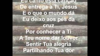 Entrega/A Deus Toda Glória - Aline Barros CD Graça (Legendado) chords